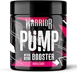 Warrior Pump Pre Workout Powder 225g Non Stim Bubblegum 30 Servings