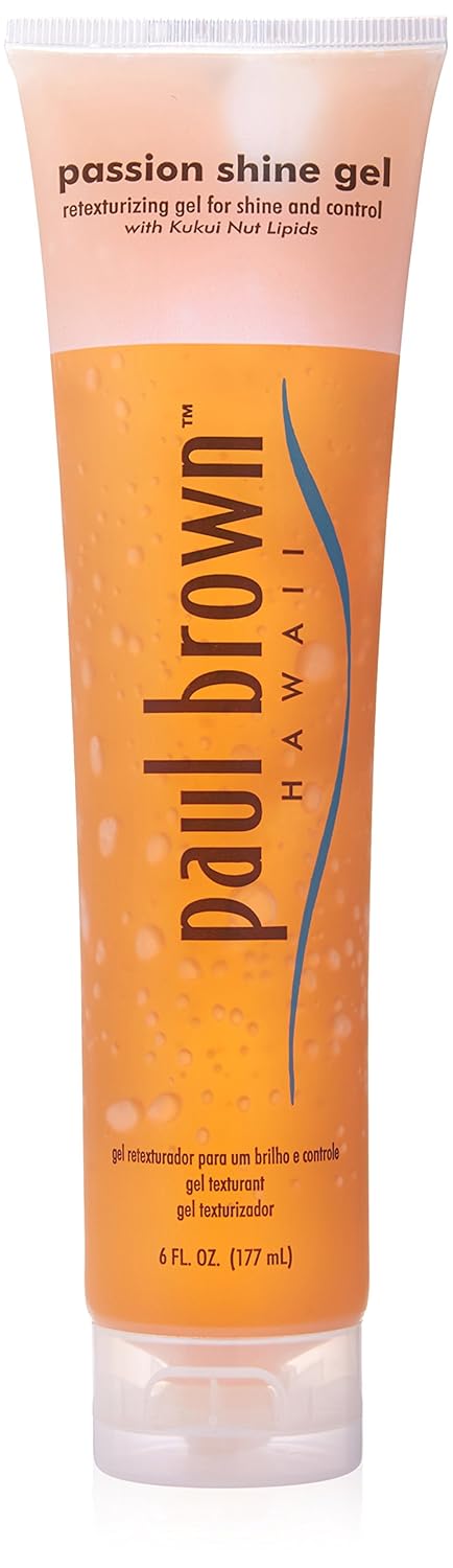 Paul Brown Hawaii Passion Shine Hair Styling Gel, 6Ounce