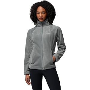 Columbia Women's Plus Benton Springs Full Zip Fleece Jacket Sedona Sage