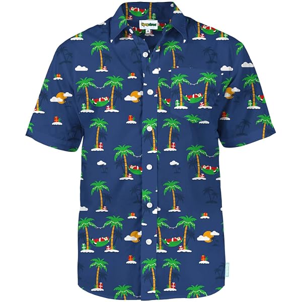 Joyidec Men's Hawaiian Shirt – Short Sleeve Button-Down Aloha Shirt For Beach, Party & Vacation - View #9