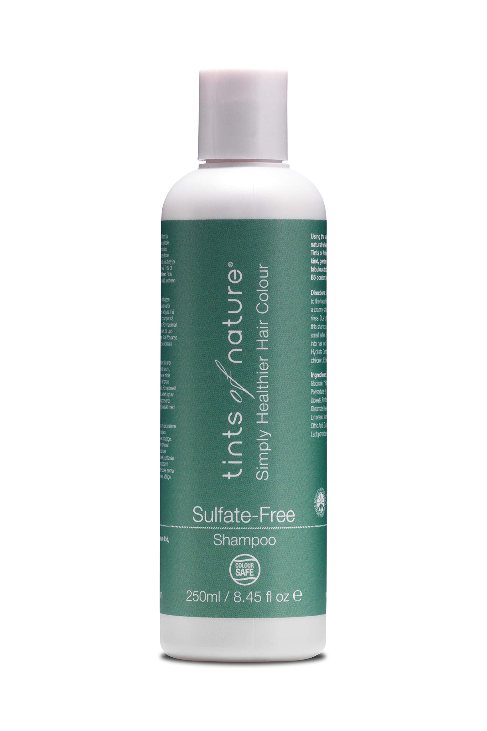Tints of Nature Natural and Organic Sulfate-Free Shampoo, Vegan-Friendly and Sulfate-Free, 1 x 250ml