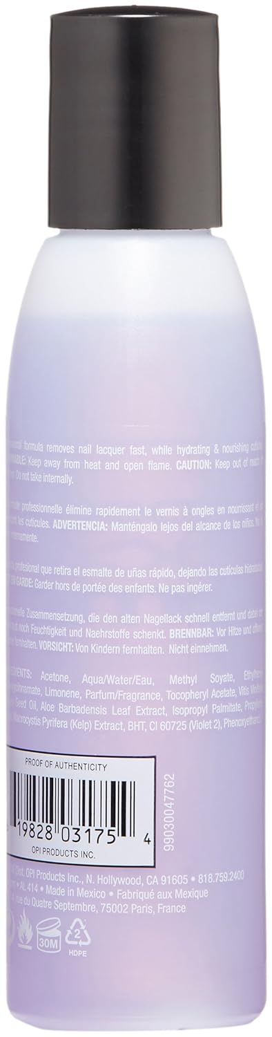 OPI Nail Polish Remover, Expert Touch, Non-Drying Formula, 3.7 Fl Oz: Premium Beauty