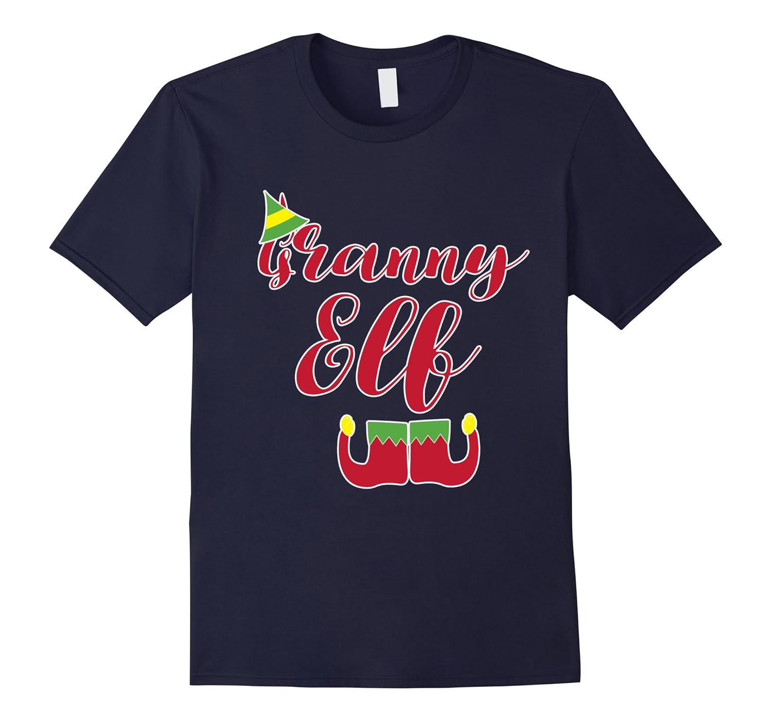 Granny Elf Funny Christmas T-Shirt for Grandmothers-ANZ