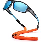 ZUVGEES Light Polarized Bifocal Reading Sunglasses x1.5 x2.0 x2.5 for Fishing/Driving Men Women Wrap Around Sport Sun Readers