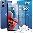 Natbok 2 Pack Compatible with Moto G45/G13/G23/G53/G34 5G/Moto G 5G 2023/Moto G Stylus 5G 2023 Screen Protector,Full Coverage 9H Tempered Glass Film,HD Clear Scratch Resistant,Bubble-Free