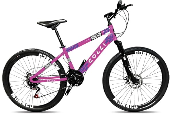 Colli Bike, Bicicleta Monaco, Aro 26, Freios a Disco, 21 Velocidades, Alavanca Rapid Fire 3/7V, Pedivela Triplo Aço, Selim Ve