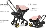 Doona Doona+ Baby Car Seat & Stroller Gold 0+ Convertible Pram with 5-Point view 2