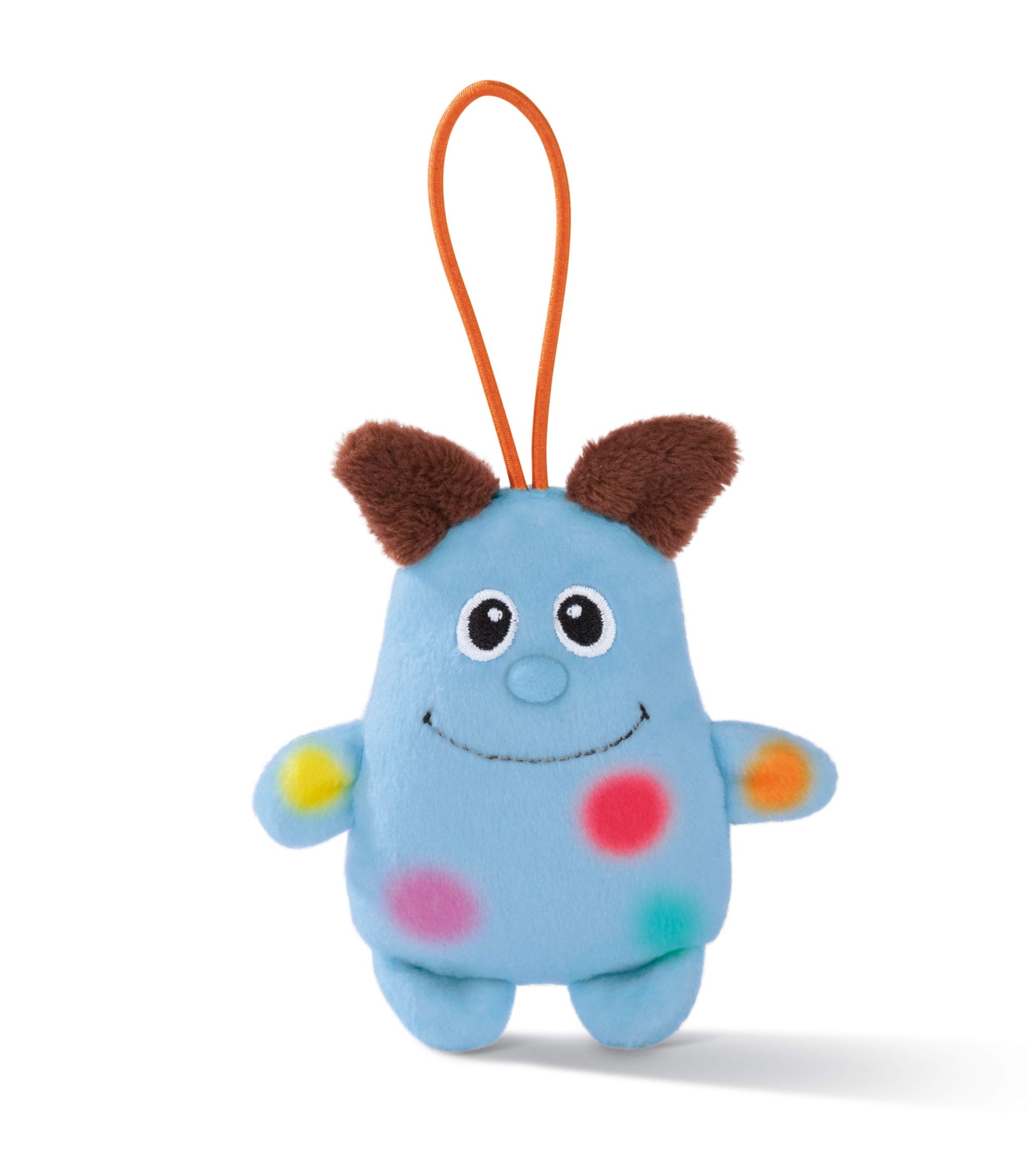 NICI Cuddly Soft Toy Moffini Schoko 8cm with loop