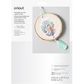 Cricut Vinyl Sticker Paper (25 White Sheets, 8.5x11) | Printable Stickers For Laser Printer - Compatible with Cricut Maker, E