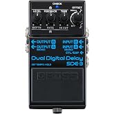 BOSS SDE-3 Dual Digital Delay Pedal | Authentic Sound of the Legendary Roland SDE-300 | Compact Pedal | Versatile Modern Features | Longer Delay | MIDI/IO Connectivity