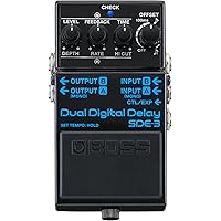BOSS SDE-3 Dual Digital Delay Pedal | Authentic Sound of the Legendary Roland SDE-300 | Compact Pedal | Versatile Modern Feat