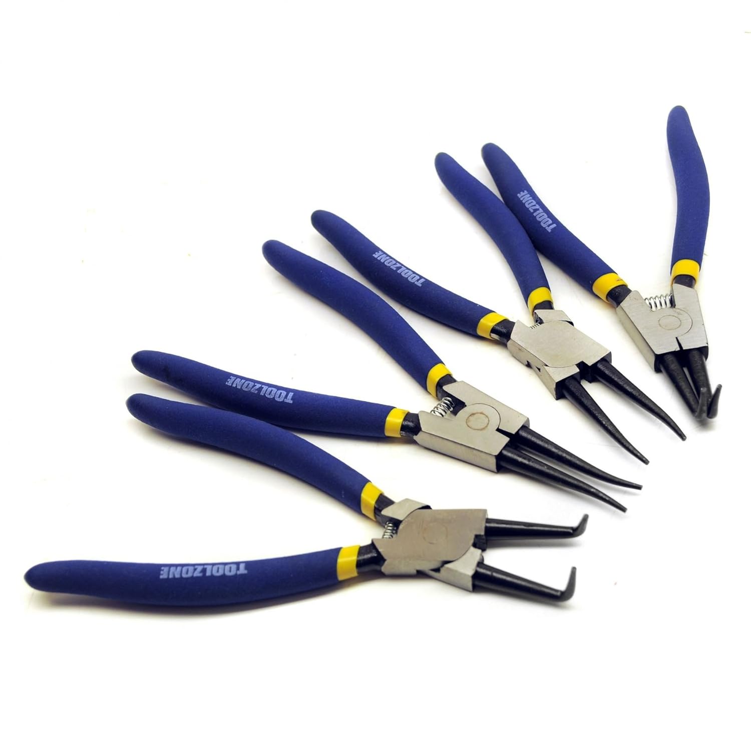 4pc Large Circlip Plier Pliers Set (9") Internal External Snap Ring