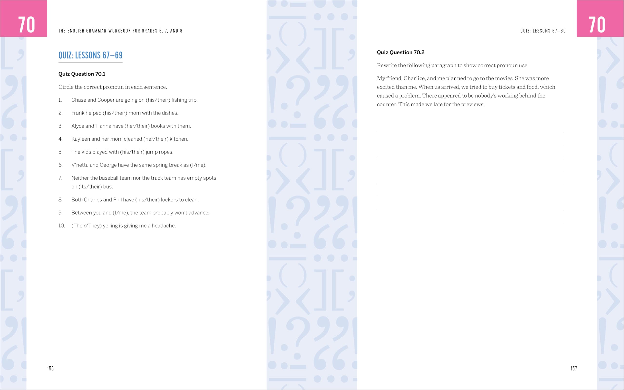 Mua The English Grammar Workbook for Grades 6, 7, and 8: 125+ Simple ...