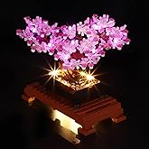BRIKSMAX Led Lighting Kit for Lego-Bonsai Tree - Compatible with Lego 10281, Valentine’s Day Gift (Model Not Included)