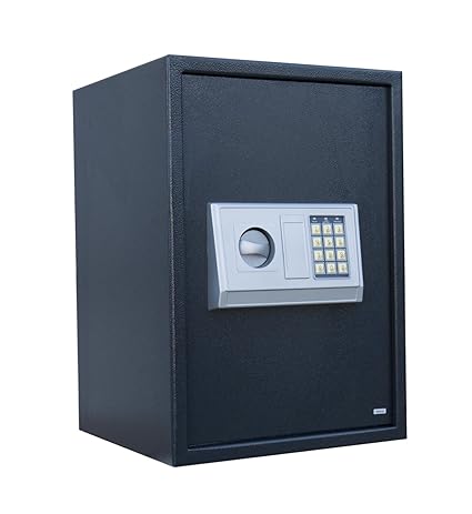 Möbeltresor Digital und Schlüssel Safe Dokumententresor Tresor Wandtresor 692060 Wandsafe Wertschutzschrank 500 x 330 x 350 m