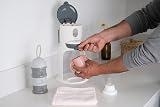 Beaba Formula Dispenser 3-Compartment Stackable Airtight Grey view 6