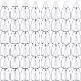 Nuenen 48 Pieces 8oz Foaming Pump Bottles Refillable Foaming Soap Dispensers Bulk Travel Hand Soap Pump Foam Dispenser Plastic Press Containers for Shampoo Bathroom Commercial(White)