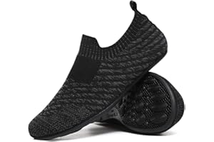 SLEVEL Lightweight Non Slip Travel Indoor Grip House Slipper Socks Unisex Adult Around The House Floor Home Shoes for Women Men