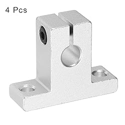 uxcell 4pcs SK8 Aluminum Linear Rod Rail Shaft