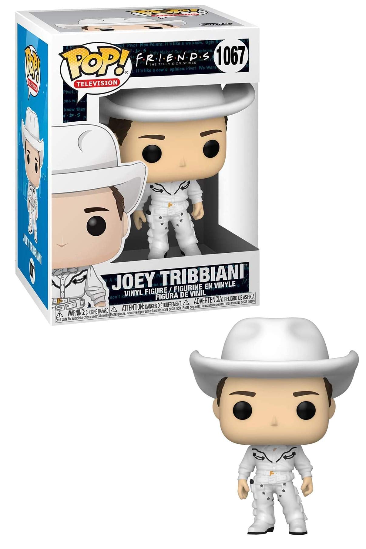 Funko POP! TV: Friends-Cowboy Joey Tribbiani - Collectable Vinyl Figure - Gift Idea - Official Merchandise - Toys for Kids & Adults - TV Fans - Model Figure for Collectors and Display