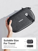 UGREEN Travel Accessories Bag Portable Cable Organiser Hard Case Black view 3