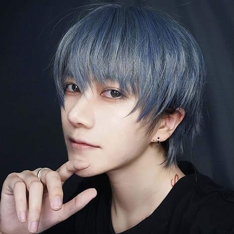 Amazon Co Jp Smay ウィッグ メンズ ショート かつら フル Wig 手植え イメチェン 人気 ファッション 原宿 男女兼用 自然 小顔 通気性抜群 耐熱 医療用 ネット付き ホーム キッチン