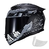 JQF Gear Motorcycle Helmets Full Face WS-611 Street