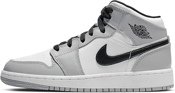 jordan 1 mid light smoke grey size 5.5