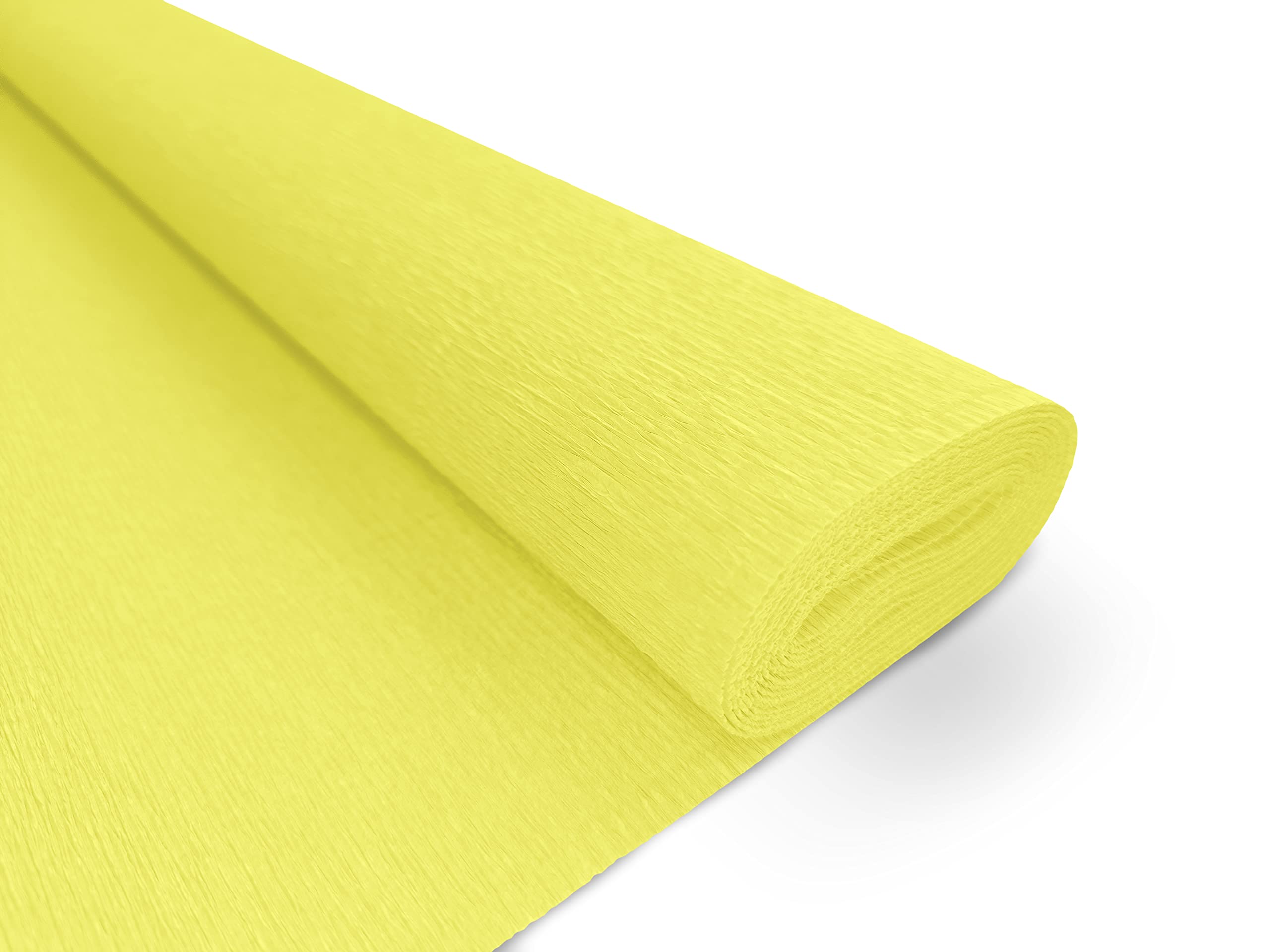 Interdruk Crepe Paper Premium Quality 160 g/m2-103 Lemon Yellow