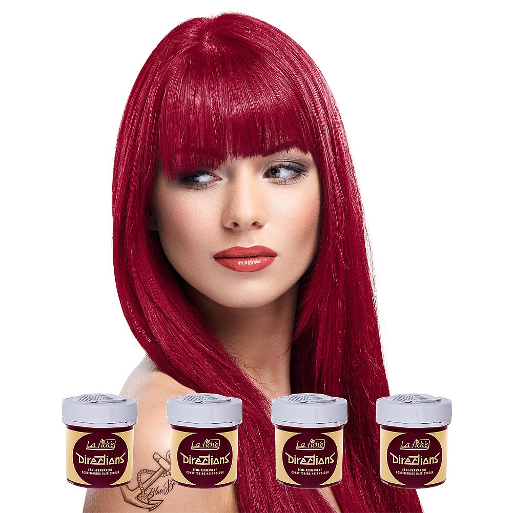 Amazon Com La Riche Directions Semi Permanent Rose Red Hair