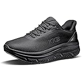 KKB Oil-Safe Grip Non Slip Work Shoes Women Slip-On Walking Shoes for Women Waterproof Sneakers for Restaurant Kitchen Nursing with Arch Fit Support Orthopedic