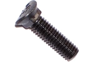 Hard-to-Find Fastener 014973477783 Elliptical Plow Bolts, 3/8-16 x 1-1/2, Piece-12