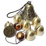 XUJIQI Lucky Wind Chimes Fengshui Bell Copper Alloy