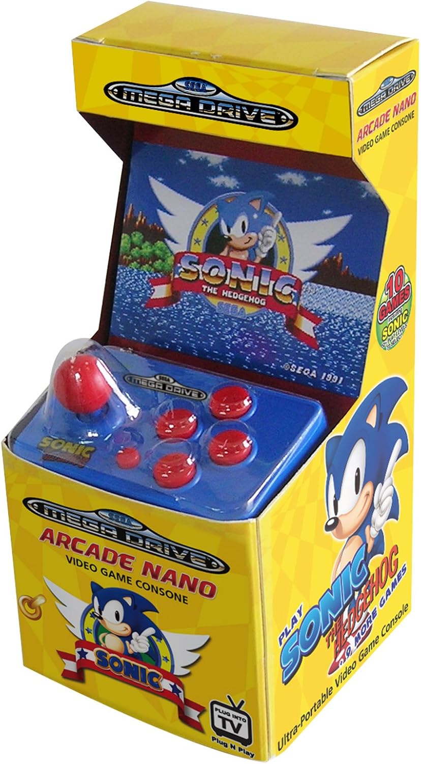 SEGA Sonic Arcade Nano Ultra Compact SEGA Megadrive Console in Arcade
