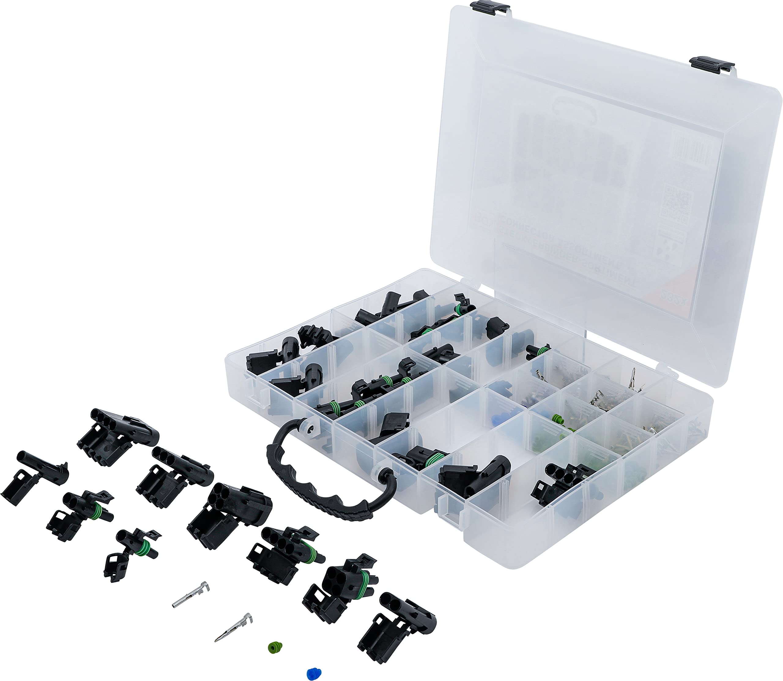 BGS 9096 | Waterproof Connector Assortment | 232 pcs.