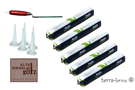 5 Stück Spritzkork Bostik 3071 lösemittelfrei im Schlauchbeutel 500 ml mit Fugenglätter