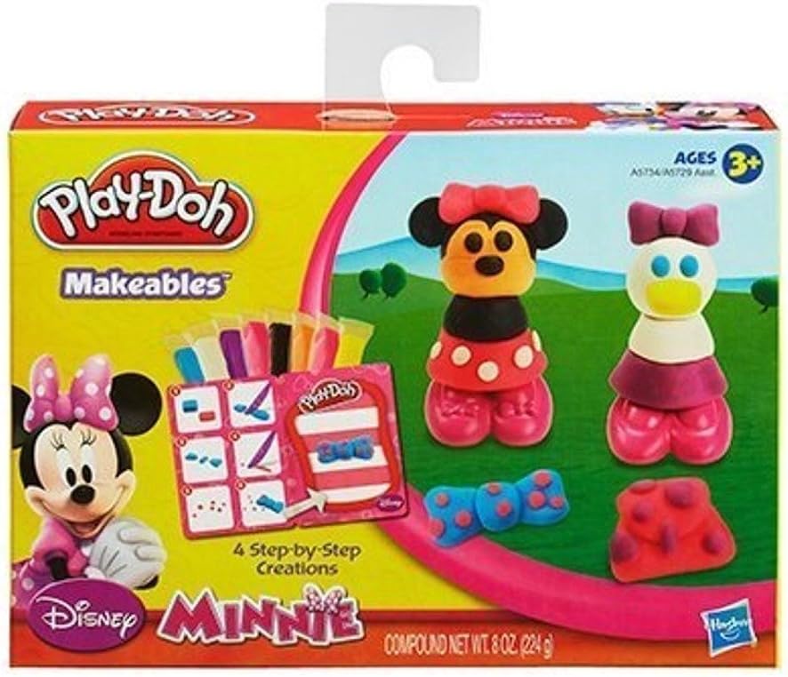 PlayDoh Makeables Disney Minnie Mouse Set Amazon.co.uk Toys & Games