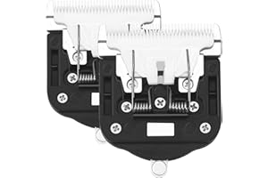 Makevivi 2 PCS Replaceable Ceramic Blades Set Carpet Trimmer, Carpet Trimmer Common Use Clipper Blade, for Carpet Clippers,Tufting Clippers