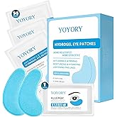 YOYORY Under Eye Patches Masks - for Eye bags with Collagen and Hyaluronic Acid, Dark Circles,and Fine Lines, puffiness Smoothing Skin Care Treatment for Women and Men, (30 Pcs) white