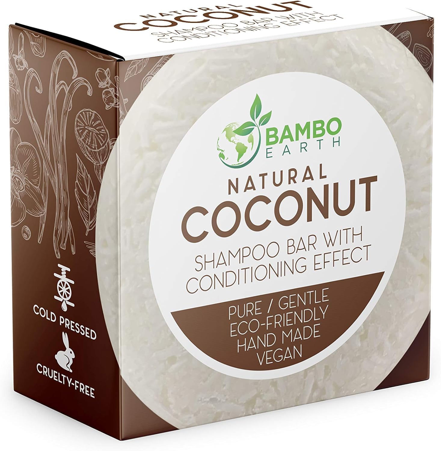 Solid Shampoo Bar And Conditioner Effect Hair Soap – Natural Shampoo Bars For Hair w/Based Essential Oils