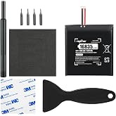 rapthor HAC-003 Replacement Battery for Nintendo Switch HAC-001, 16835mWh | Compatible with HAC-001(-01) and OLED HEG-001, Includes Repair Tools Kit, Internal Battery Replacement for Extended Playtime