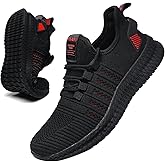 VNANV Mens Slip On Walking Shoes Lightweight Breathable Non Slip Running Comfortable Gym Tennis Athletic Fashion Sneakers Men