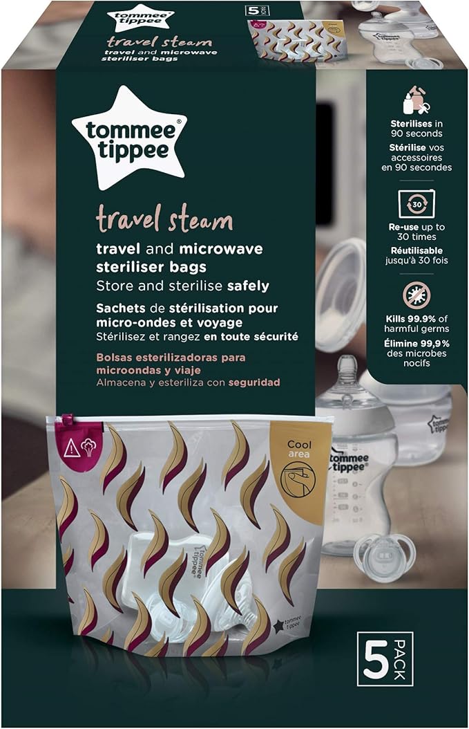 microwave steriliser bags tommee tippee