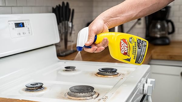 GOOF OFF POWER CLEANER AND DEGREASER FOR MECHANICS– 32 OZ. TRIGGER SPRAY BOTTLE