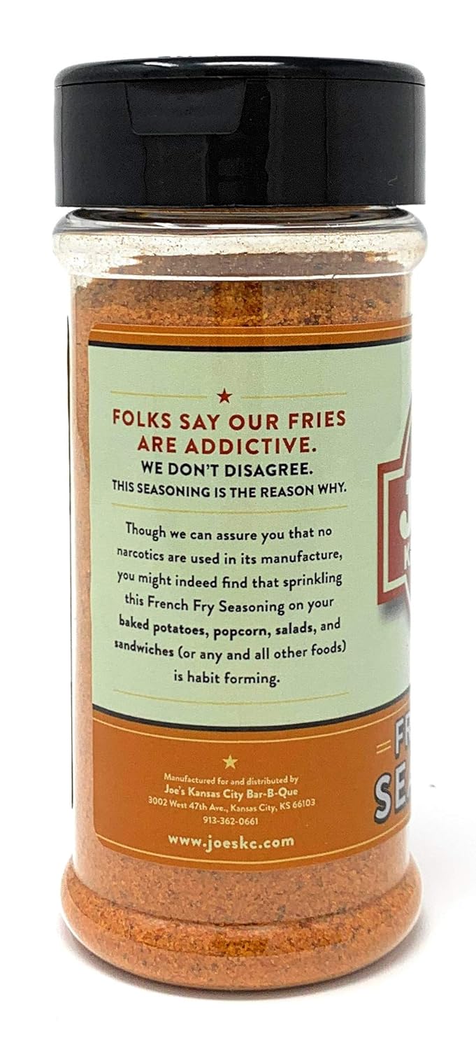 Amazon Com Joe S Kansas City French Fry Seasoning 6 5oz