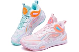 Bacury Womens Mens Basketball Shoes Breathable Lightweight Fashion Athletic Sneakers Unisex Non Slip Outdoor Sport Volleyball Shoe