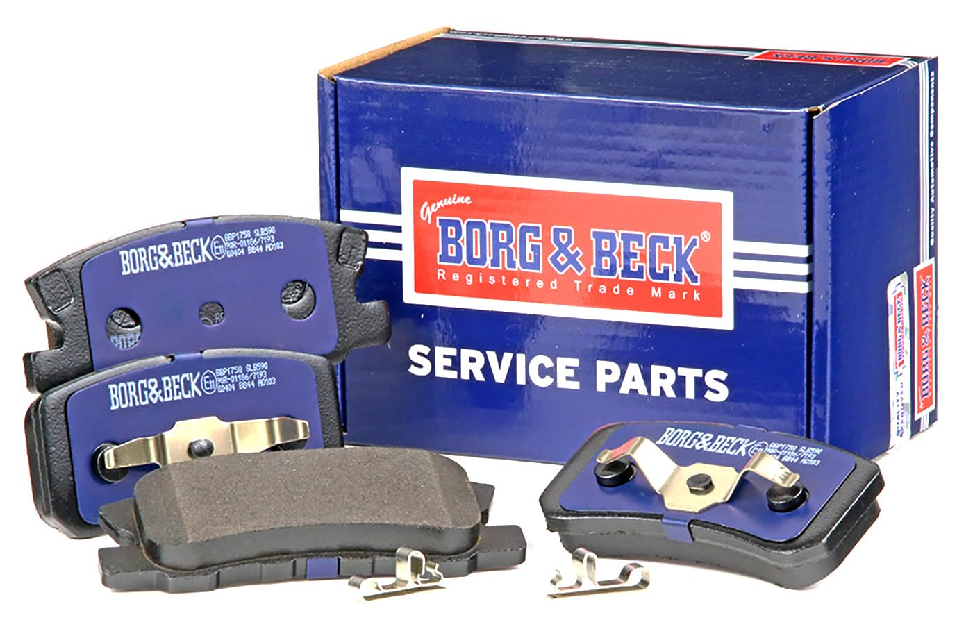 Rear Brake Pads Mitsubishi Shogun 00-