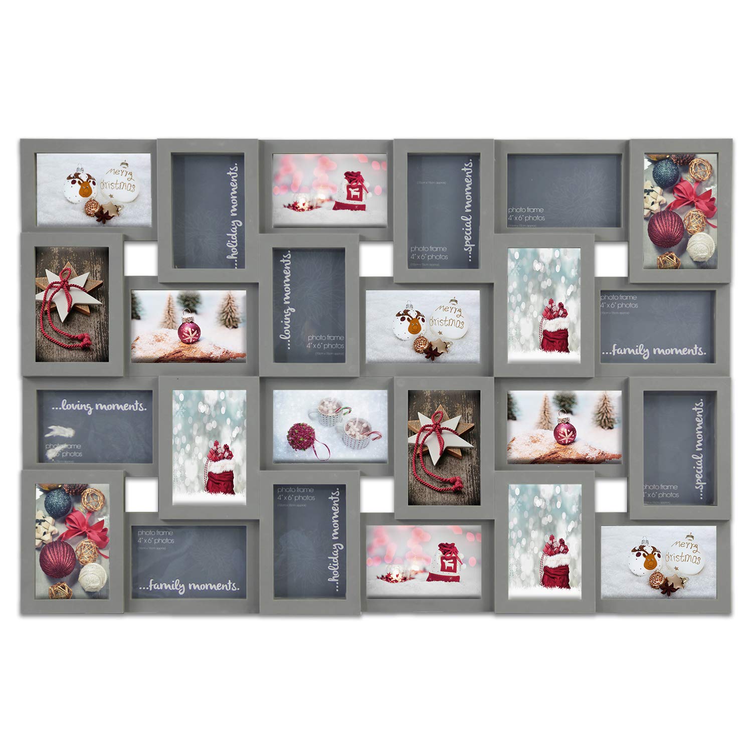 Photo Frame Socket Jerry & Maggie - Photo Frame Gray Classic 22 x 34 Picture Frame Selfie ...