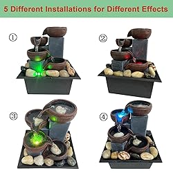 Small Indoor Relaxation Tabletop Fountain and