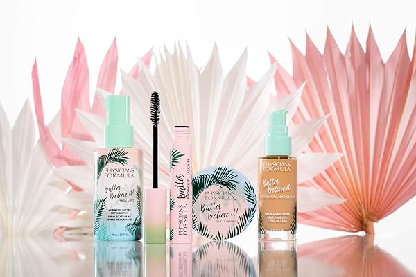 PHYSICIANS FORMULA BUTTER BELIEVE IT! FOUNDATION + CONCEALER LIGHT | DERMATOLOGIST TESTED, CLINICIALLY TESTED